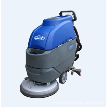 Commercial Small Size Flexible Low-Noise Hand-Push Electric Floor Cleaning  Machine Scrubber - China Electric Floor Scrubber, Hand Push Scrubber