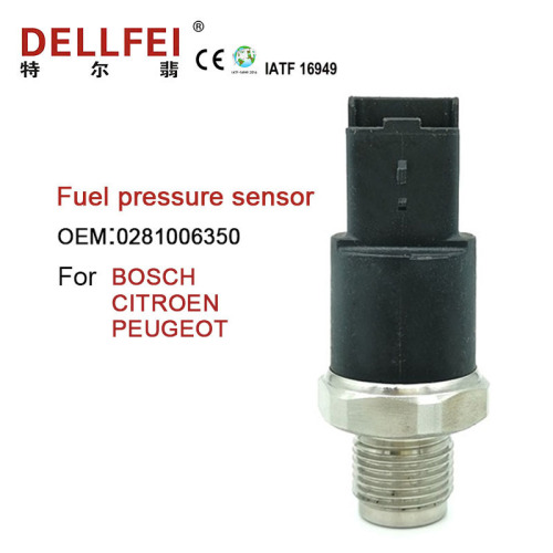 Sensor de presión del riel de combustible 0281006350 para Citroen Peugeot