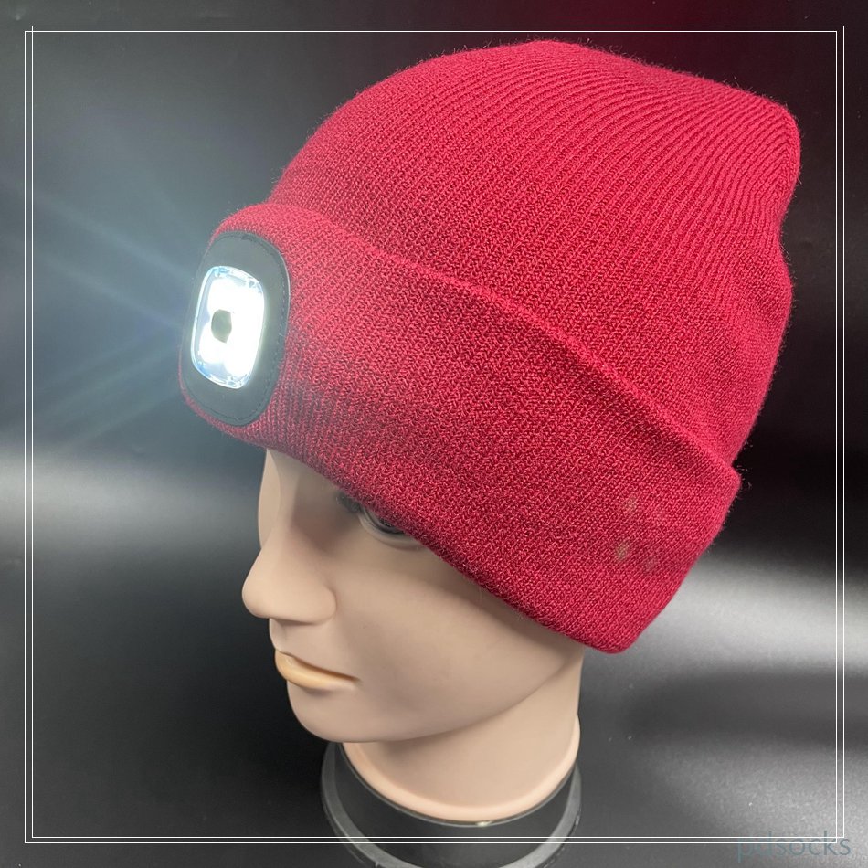 LED Outdoor Warm Knied Hat