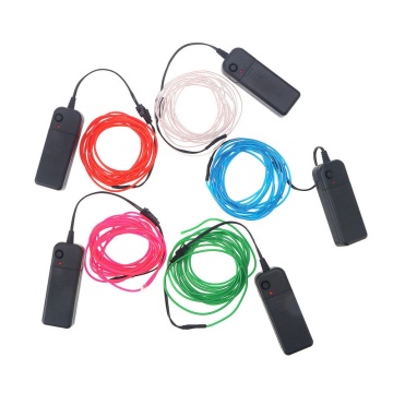 3.2mm High Brightness EL Lighting Wire for Parties, Festivals, Cars, and Clothing Decoration
