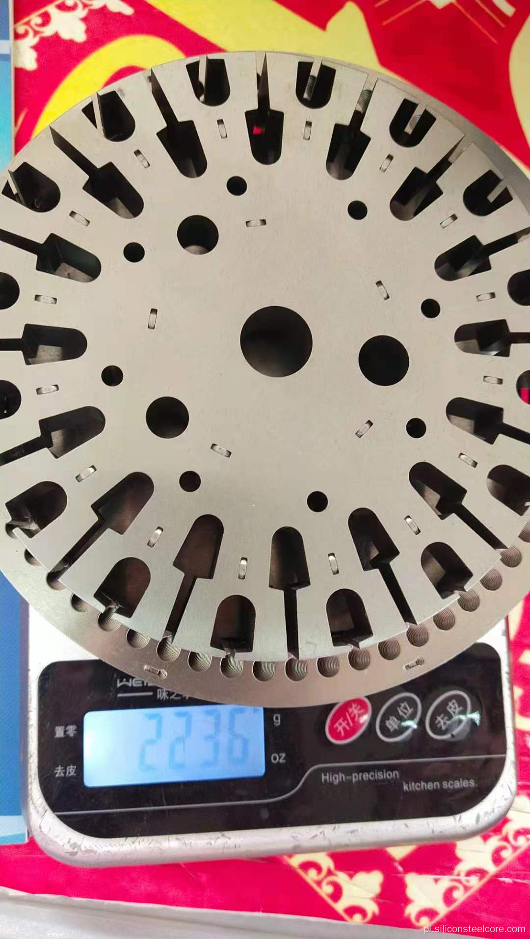 Krzemowa stal wykonana 178 mm laminowania stojana silnika CRNGO rdzeń do wentylatora sufitowego/laminowania silnika