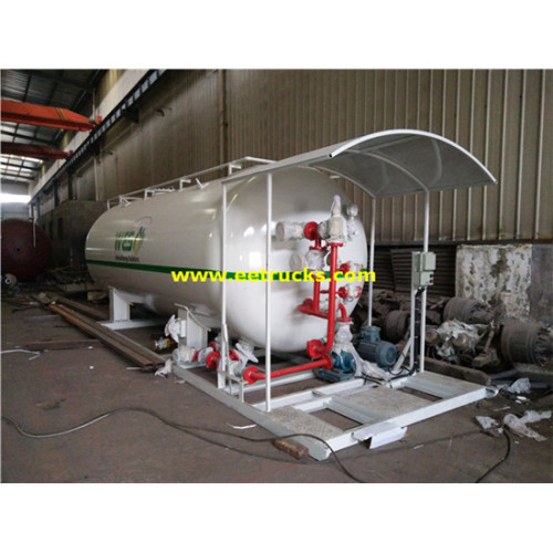 20m3 8MT Skid Mounted Propane điền thực vật