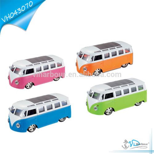 Door Open Light Music Toy Diecast Bus Model