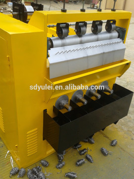 Factory directly supply stainless steel scourer making machine