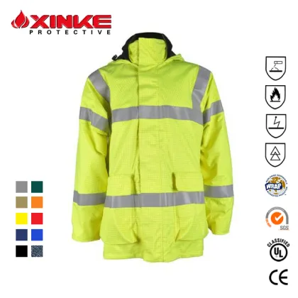 flame retardant reflective safety jackets