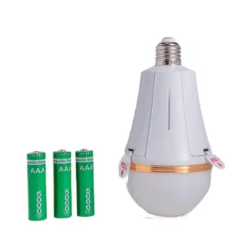 High Lumen 15W/20W Rechargeable LED Emergency Bulb 85lm/w 3000K/4000K/6500K