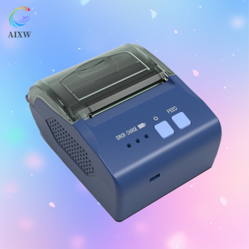 طابعة استلام AIXW Mobile Printer 58mm Printer لإيصالات التاكسي والغرامات