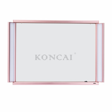 Hotsale Aluminum Hollywood Vanity Beauty Makeup Pink Mirror