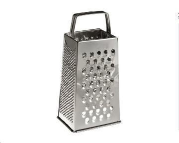 9\ "altezza, grattugia 4 lati in acciaio inox