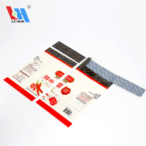 Plastic Heat Shrink Wrap Label Perforated Cut