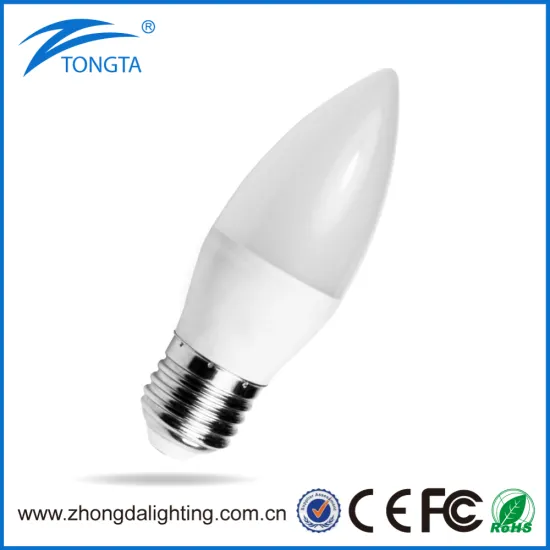Zhongshan Factory Directly Price E27 E14 Led Candle Bulb 3w 5w