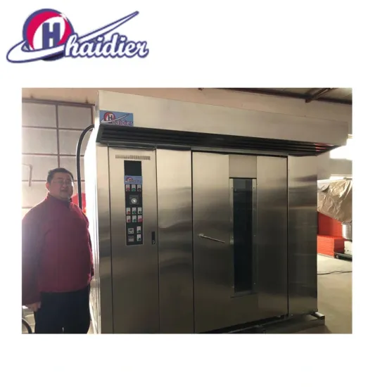 Bread Baking Gas/ Diesel/Electric Rotary Rack Oven for Food Machinery