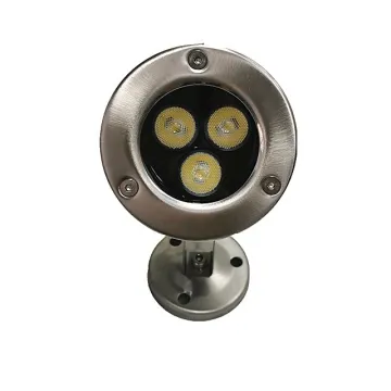 3W colorful waterproof Led underwater spot lights