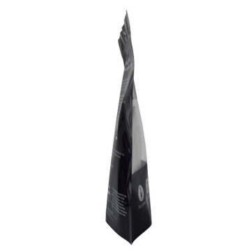 Ламинированная алюминиевая фольга матовая черная пластиковая рубашка пакеты