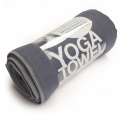 Non-slip yoga mat towel with silicon grip