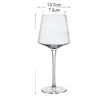2024 New Arrival: 22oz Flat Bottomed Burgundy Wine Goblet - Crystal Red Wine Glass Series