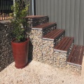 Sistemas de caja de gabion flexible para un soporte de pared efectivo