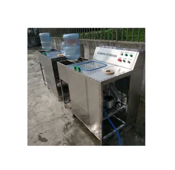 Automatic 5 Gallon Bottle De-Capping and Washing Machine