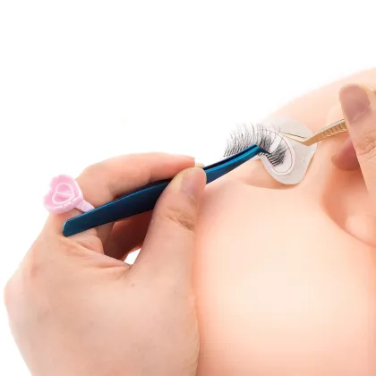 Wholesale Eyelash Glue Rings - 100pcs/pack Disposable Eyelash Extension Glue Holders