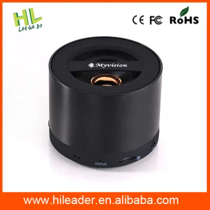 Promotional creative mini boom bluetooth speaker