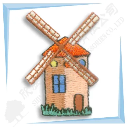 house embroidery patch