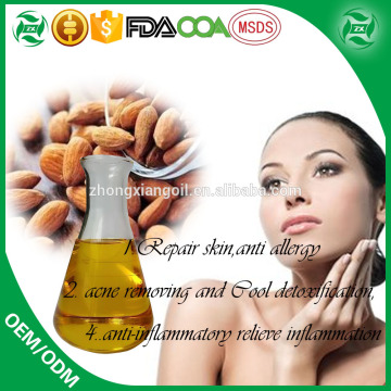 Hot Sale Private Labelling Sweet Almond Oil