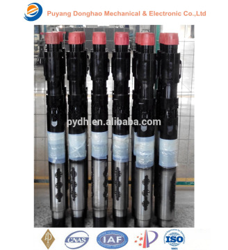 Horizontal well bore casing oil packer