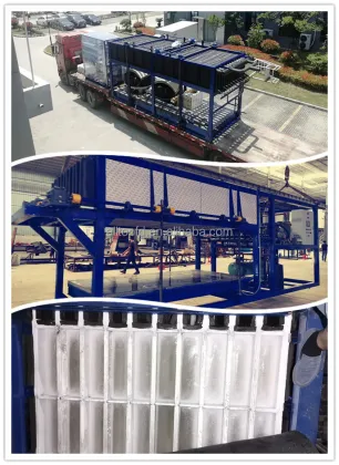 Used Commercial Ice Block Making Machine - 5 Tons Koller