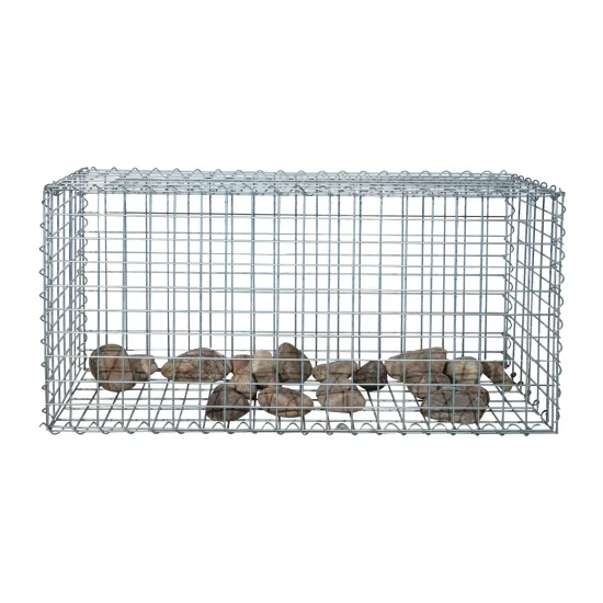 Galvanized Welded Gabion Basket Stone Gabion Retaining Wall