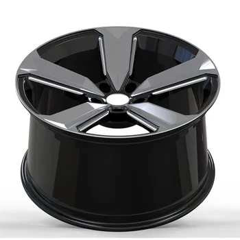 Gloss Black Forged Wheels 18-21 Inch for Audi A4 A6 A8 Q4 Q7 Q8 S8 5x112
