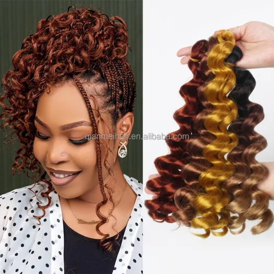 10in Spiral Curl French Loose Wave Crochet Braid Hair Wand Curlys
