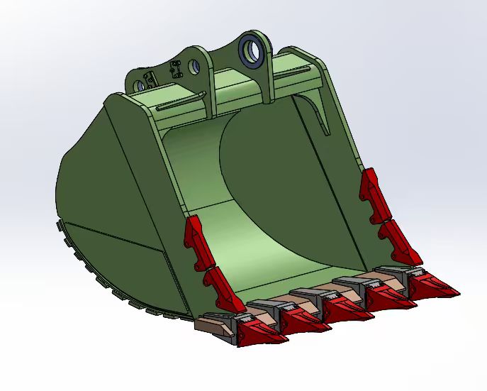 Sany 650 excavator bucket2