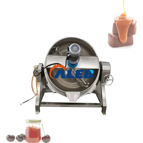 Factory Direct Supply: Sanitary Gas Jacketed Cooking Kettle & Frying Machine