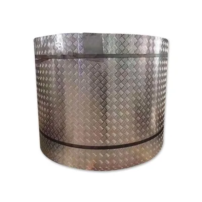 Hot rolled checkered steel coil