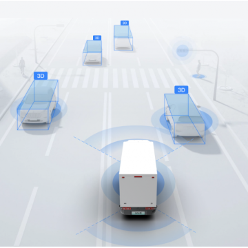EU CE-Certified Driverless Delivery Van for Urban Community Logistics
