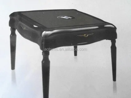 Automatic Electronic Silver Grey Mahjong Table