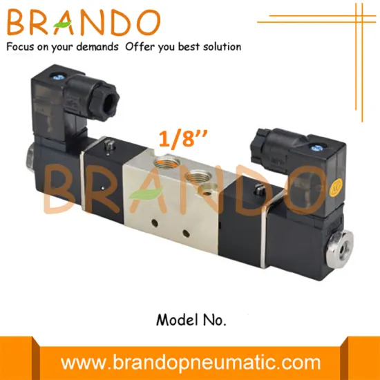 1/8'' 4V120-06 5/2 Way Pneumatic Air Control Valve