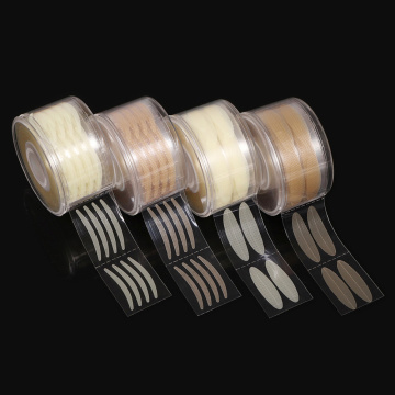 600pcs S/L Eyelid Tape Sticker Invisible Double Fold Eyelid Paste Clear Beige Stripe Self-adhesive Natural Eye Tape Makeup Tools