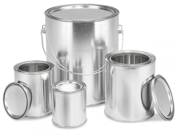 1 pint candle tin can,round paint tin can