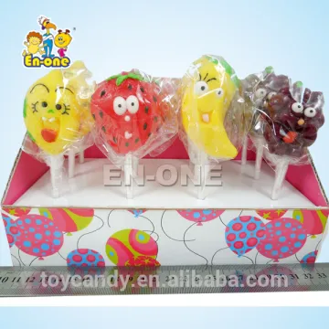 35g funny fruit lollipop