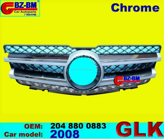 Diamond Grille for Mercedes Benz - Fit for W212, W213, W205, W164, W166, W204, GTR, GLK 2048800083