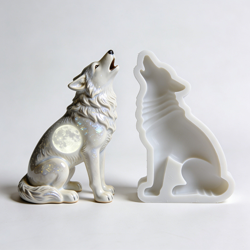 Condensation curing silicone mold rubber