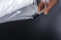 filme de envoltório de estiramento plástico palete claro fino