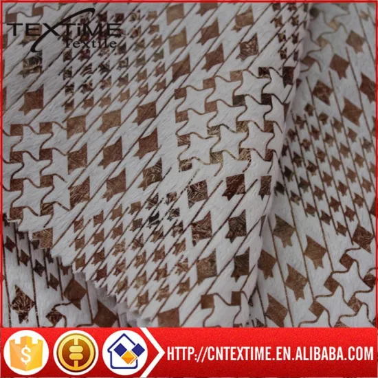 Golden FoiLing soft fabric for clothes