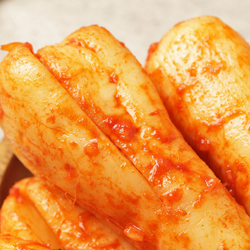 Spicy mixed small white radish
