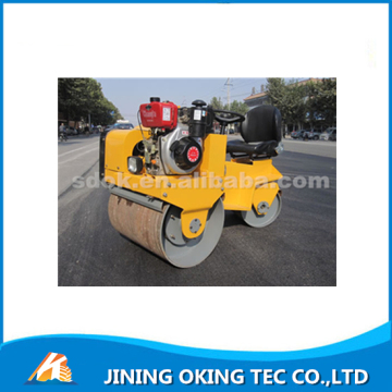 Good quality roller vibrator,Walking type double steel wheel vibratory roller,roller machine