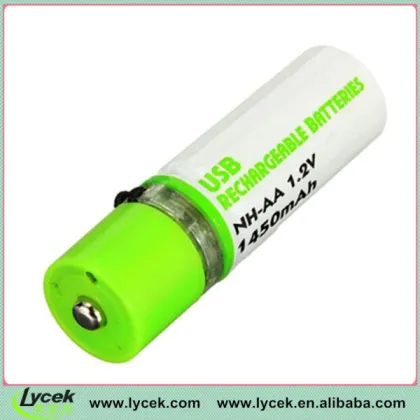 aa rechargeable battery aa battery usb charge batteries