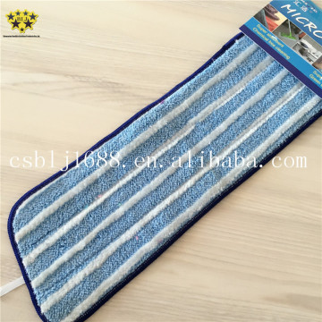 New Arrive coral fleece cloth blue color microfiber replacement mop heads