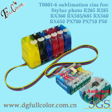 Compatible Epson Rx585 Printer Ciss Continuous Ink Supply System