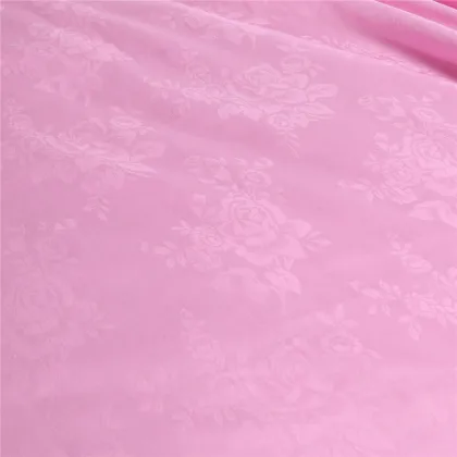 Satin Cotton Silk Quilt-Pink